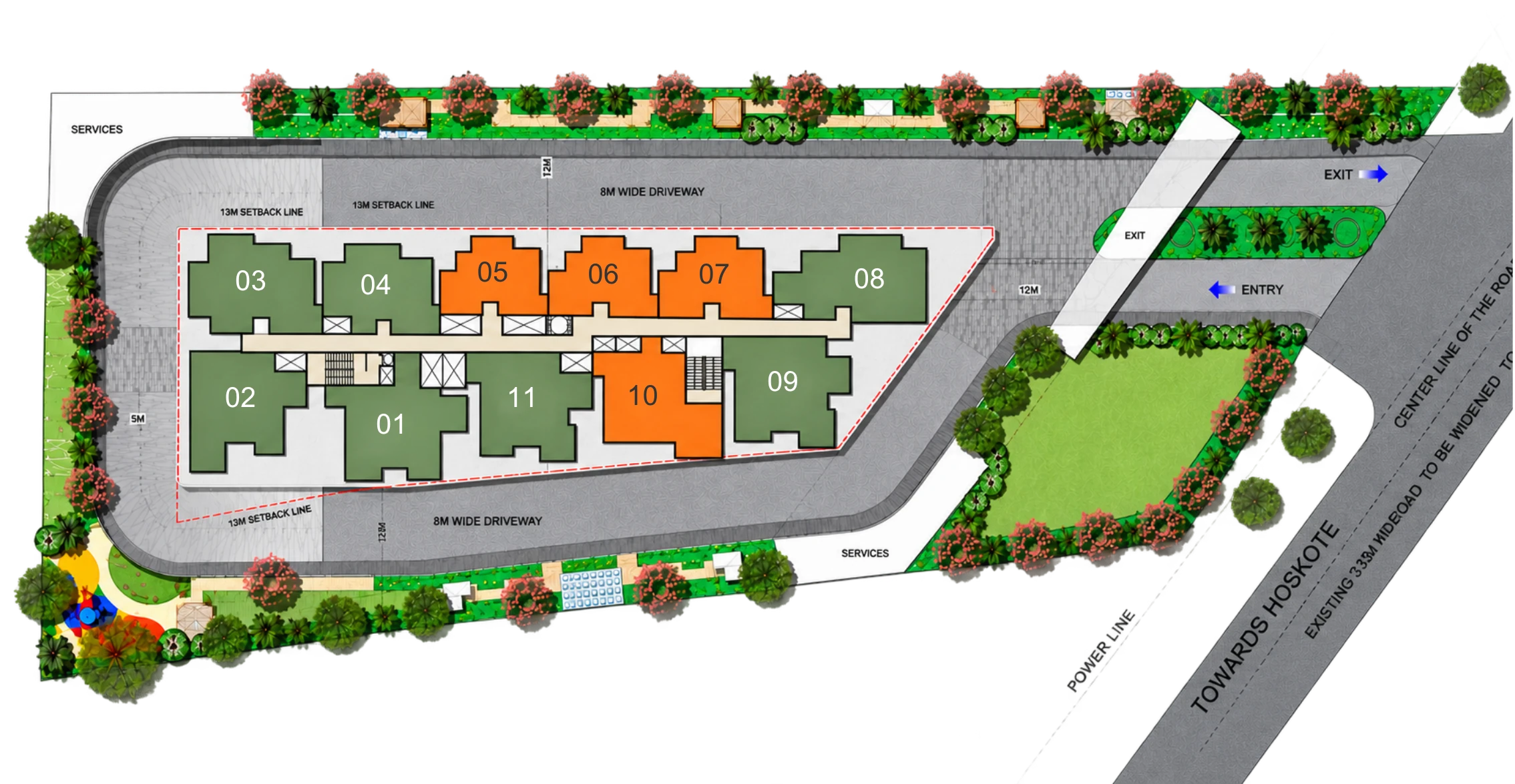 Novelle Boulevard master plan